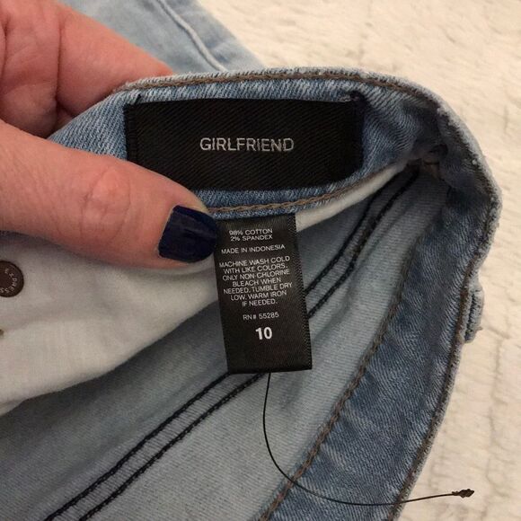 NWOT—Express skinny cropped jeans - Picture 6 of 6